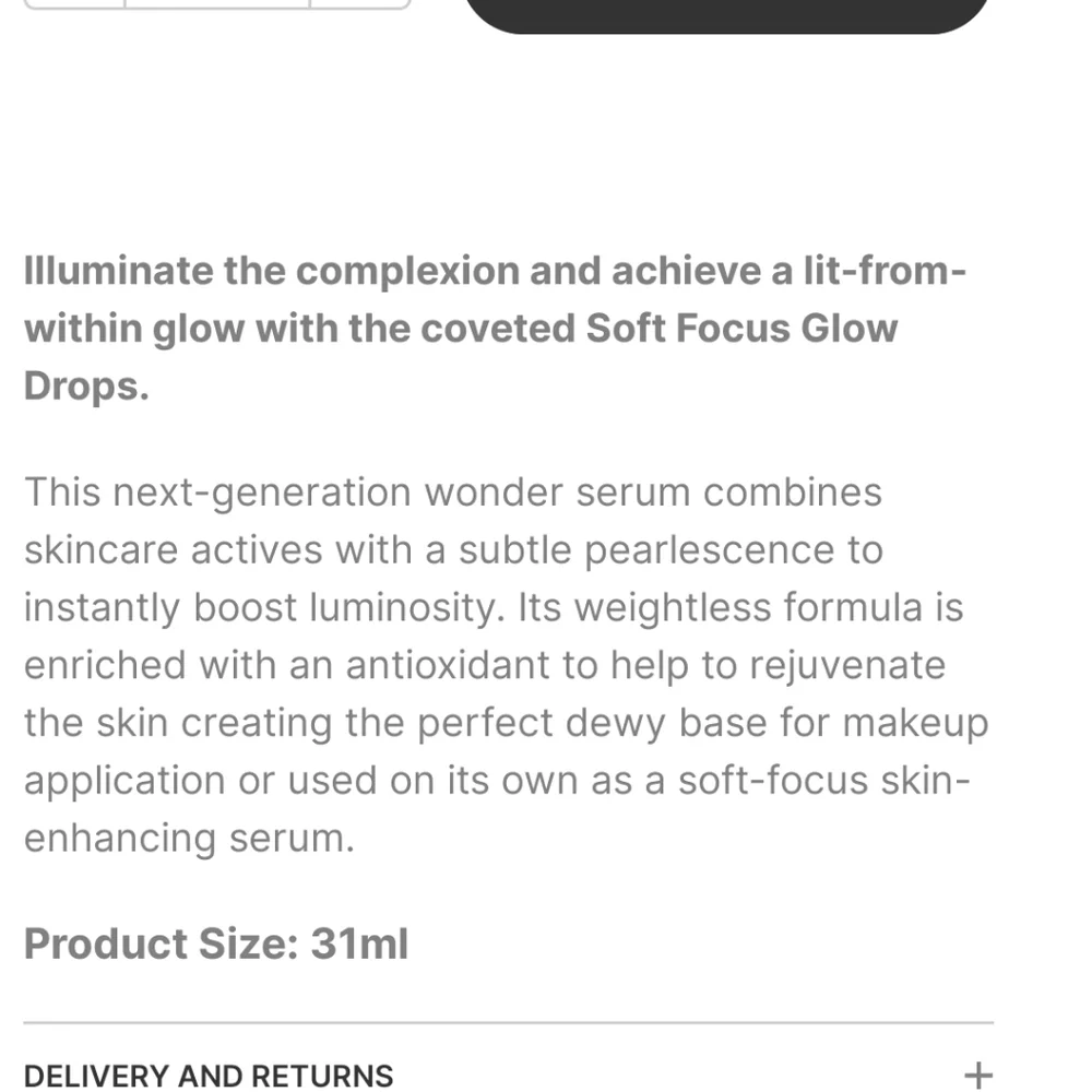 🆕️🎉HOST PICK🎉 🆕️RODIAL Soft Focus Glow Booster Drops